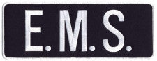 EMS Back Patch 9x3"