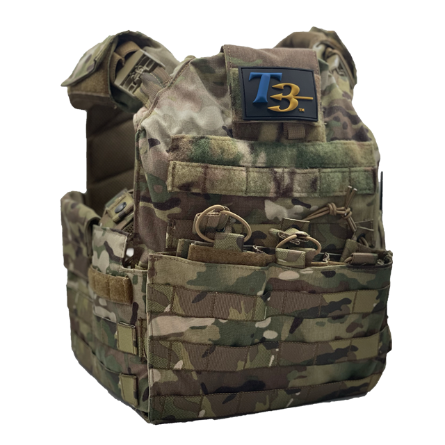 T3 Geronimo 2 Plate Carrier with Quad Release System
