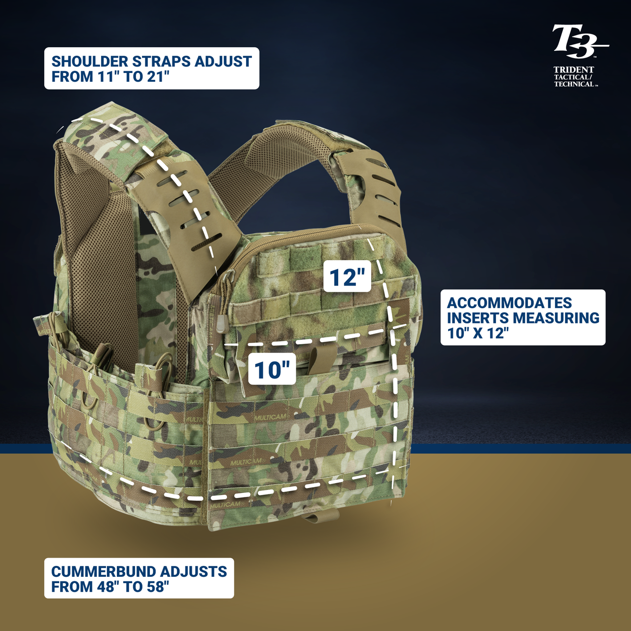 T3 Tomahawk 2 Plate Carrier