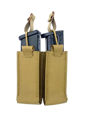 T3 Pistol Double Mag Pouch LC