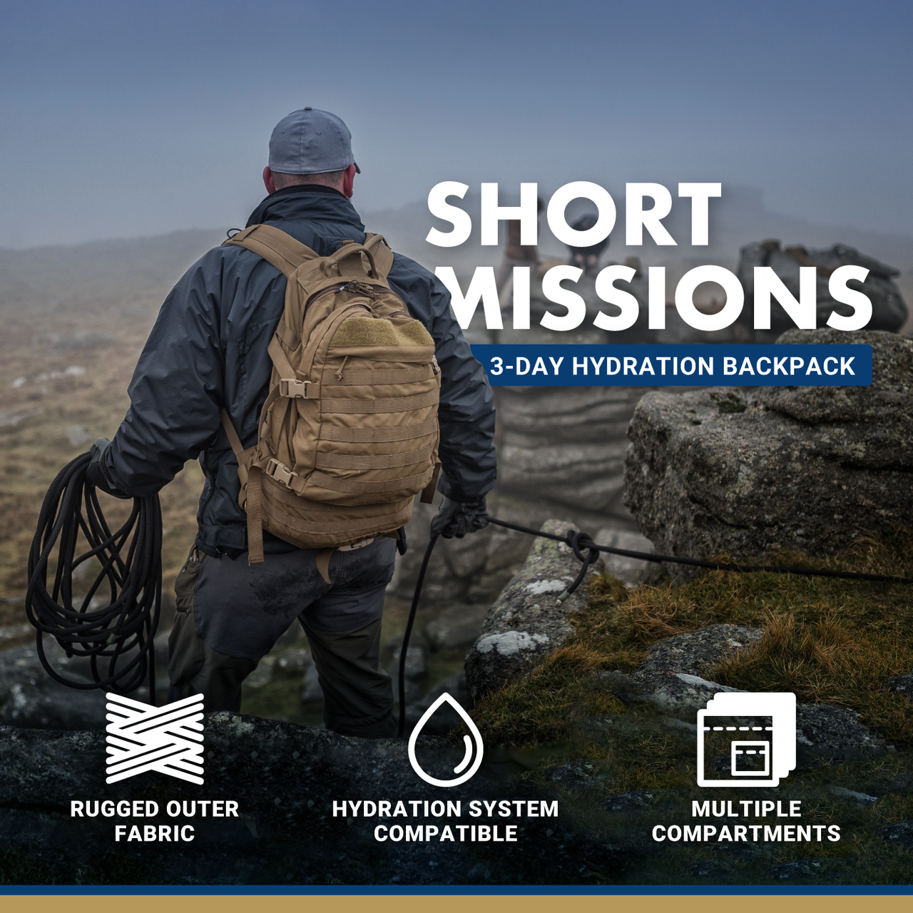 Hydration compatible backpack online