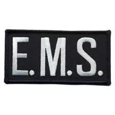 EMS Front Patch 4x2"