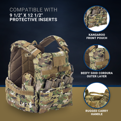 Geronimo 2 Plate Carrier With Quad Release | T3 Gear Geronimo 2 Plate Carrier With Quad Release | T3 Gear