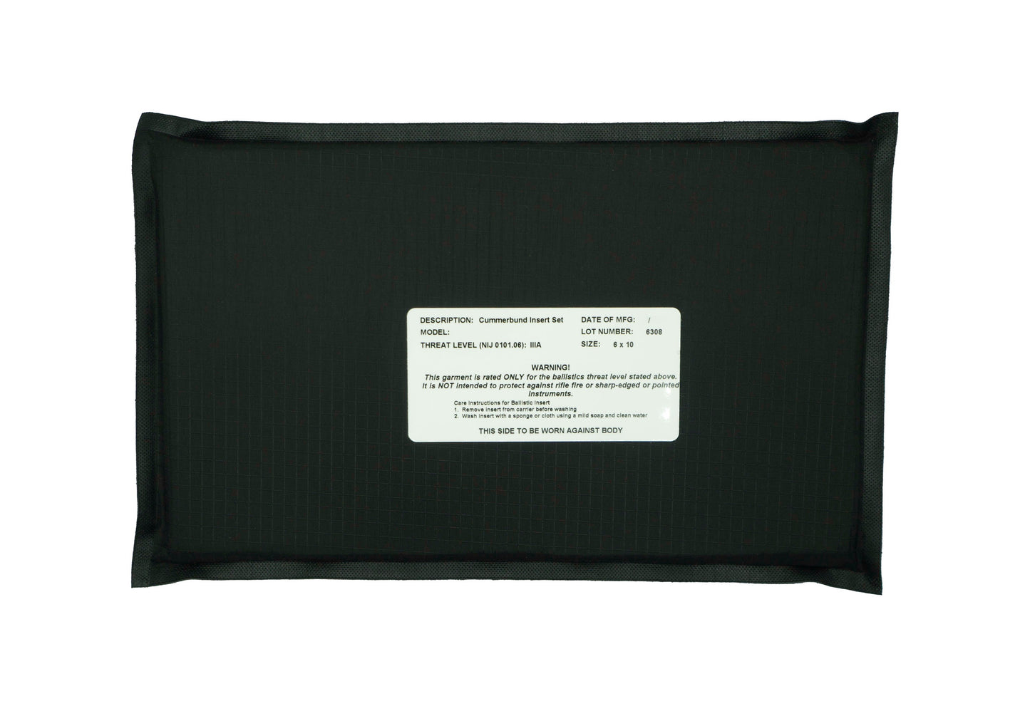 T3 Soft Armor Insert Set, Cummerbund