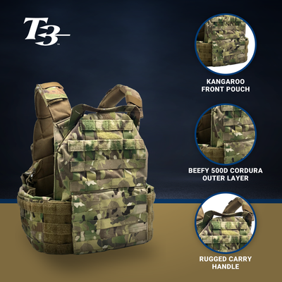 T3 Gear Geronimo 2 (G2) Plate Carrier T3 Gear Geronimo 2 (G2) Plate Carrier