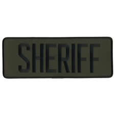 Sheriff Back Patch 9x3"