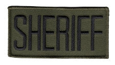 Sheriff Front Patch 4x2"