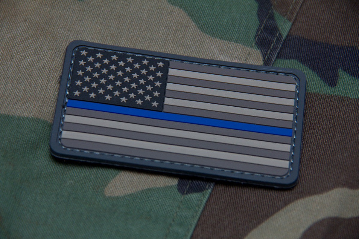 Blue Line Patch Thin Blue Line Patch – T3 Gear